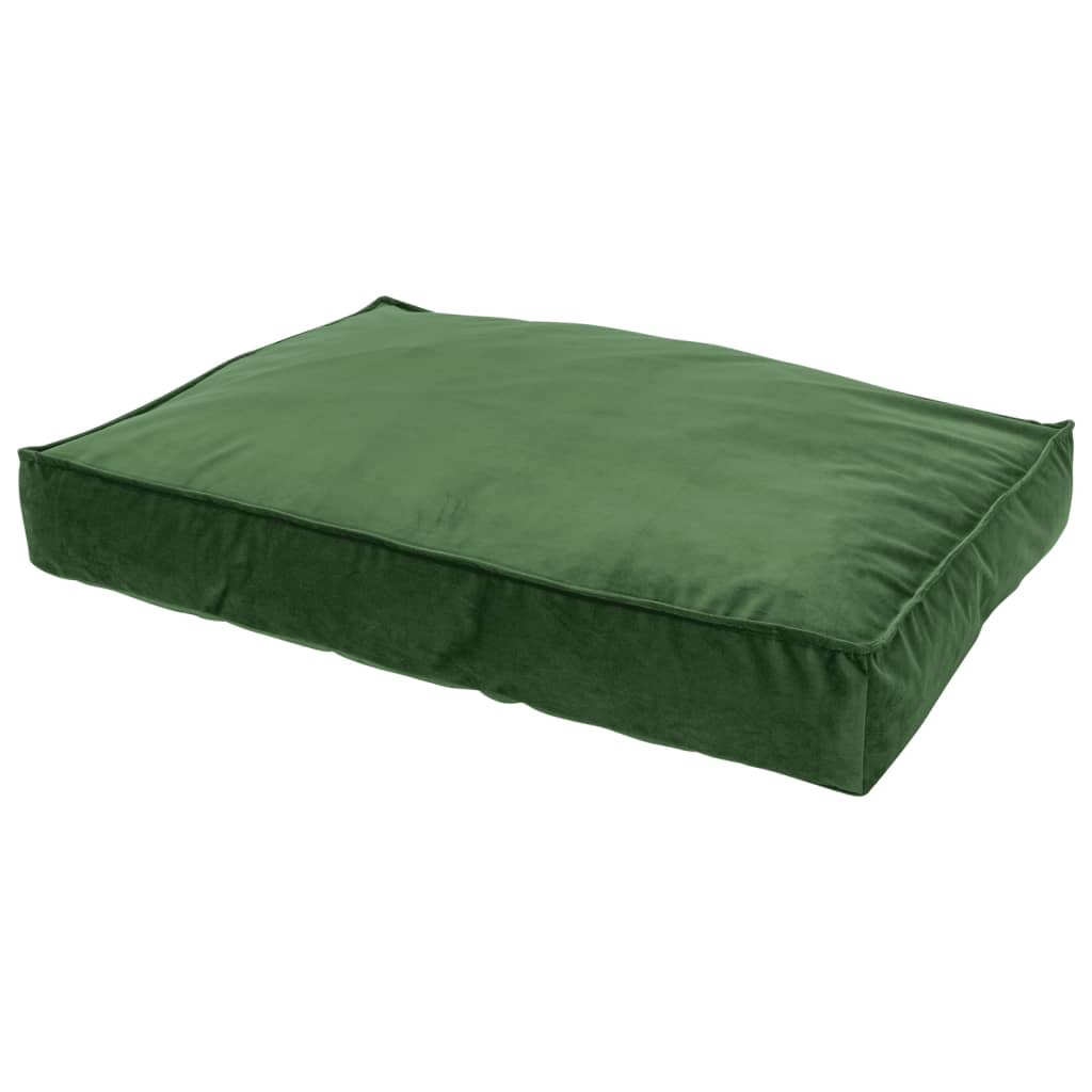 Madison Dog Lounge Velvet 120x90x15 cm Green