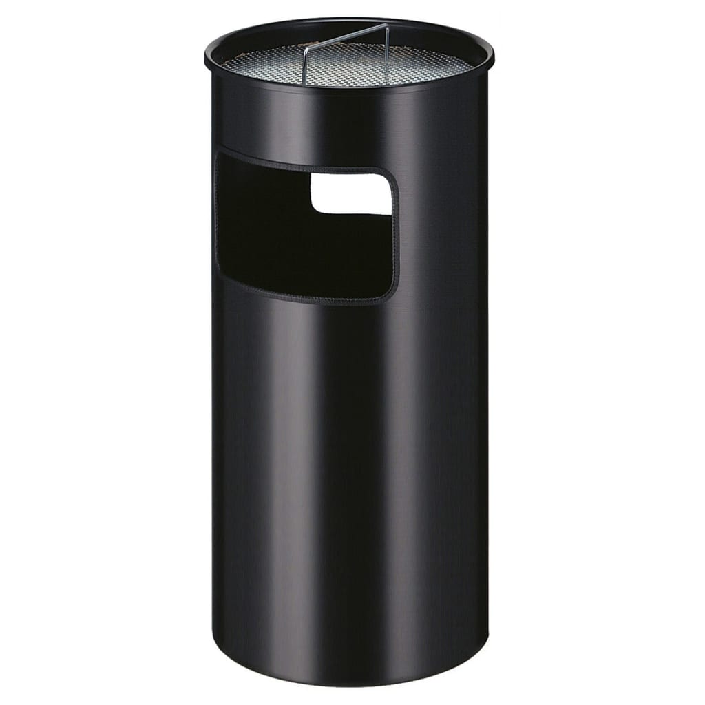 V-Part Ash-/Waste Paper Bin 50 L Black