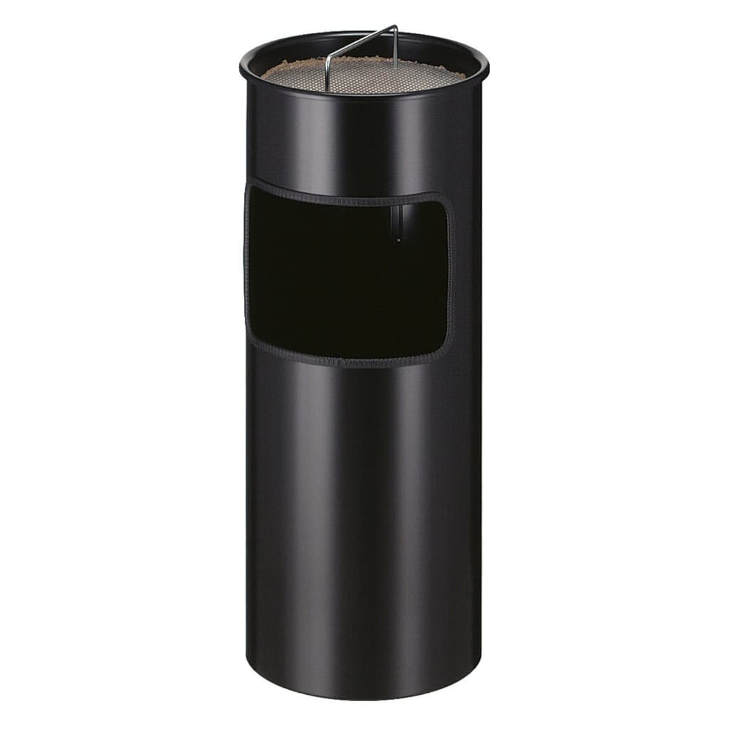 V-Part Ash-/Waste Paper Bin 30 L Black