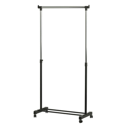 V-Part Clothing Rack Adjustable Height 4 Wheels