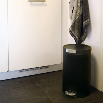 EKO Pedal Bin Artistic 30 L Matte Black