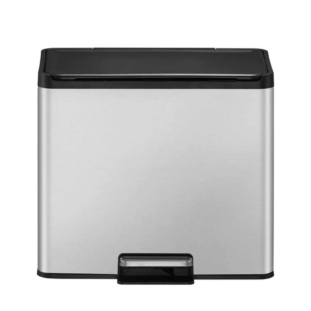 EKO Pedal Bin Essential 3x9 L Matte Silver