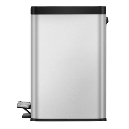 EKO Pedal Bin Essential 3x9 L Matte Silver