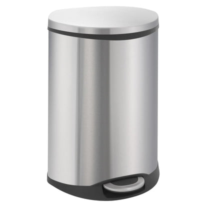 EKO Pedal Bin Shell 2x22 L Matte Silver