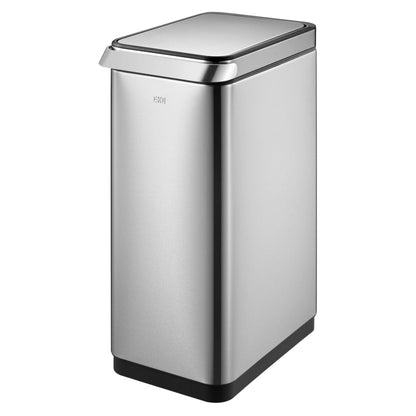 EKO Waste Bin Touch Bar 30 L Matte Silver