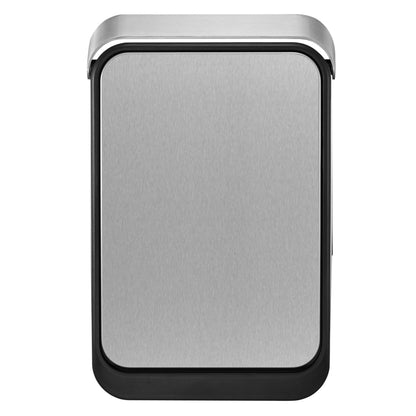 EKO Waste Bin Touch Bar 30 L Matte Silver