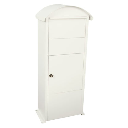 V-Part Parcel Mailbox Victorian White