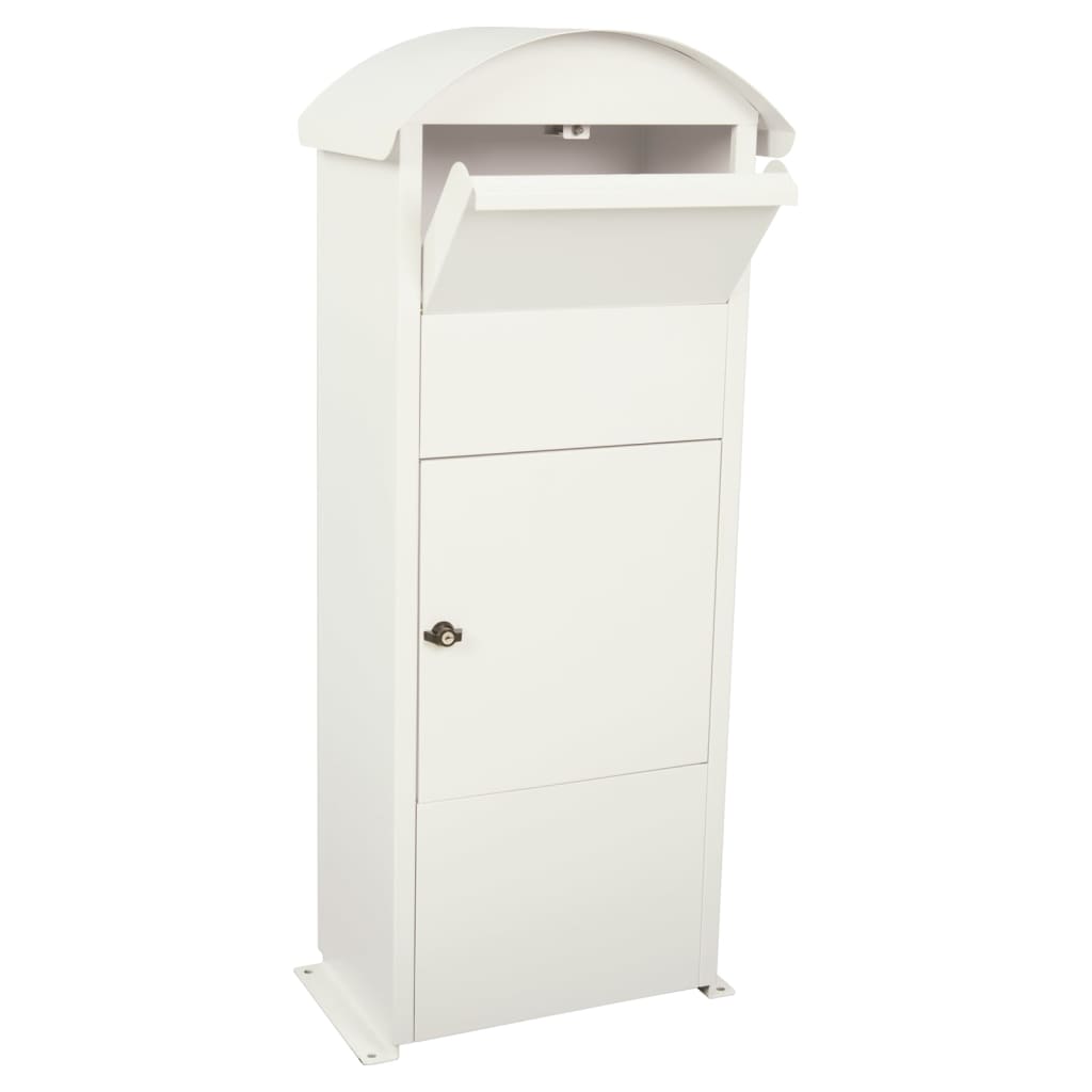 V-Part Parcel Mailbox Victorian White