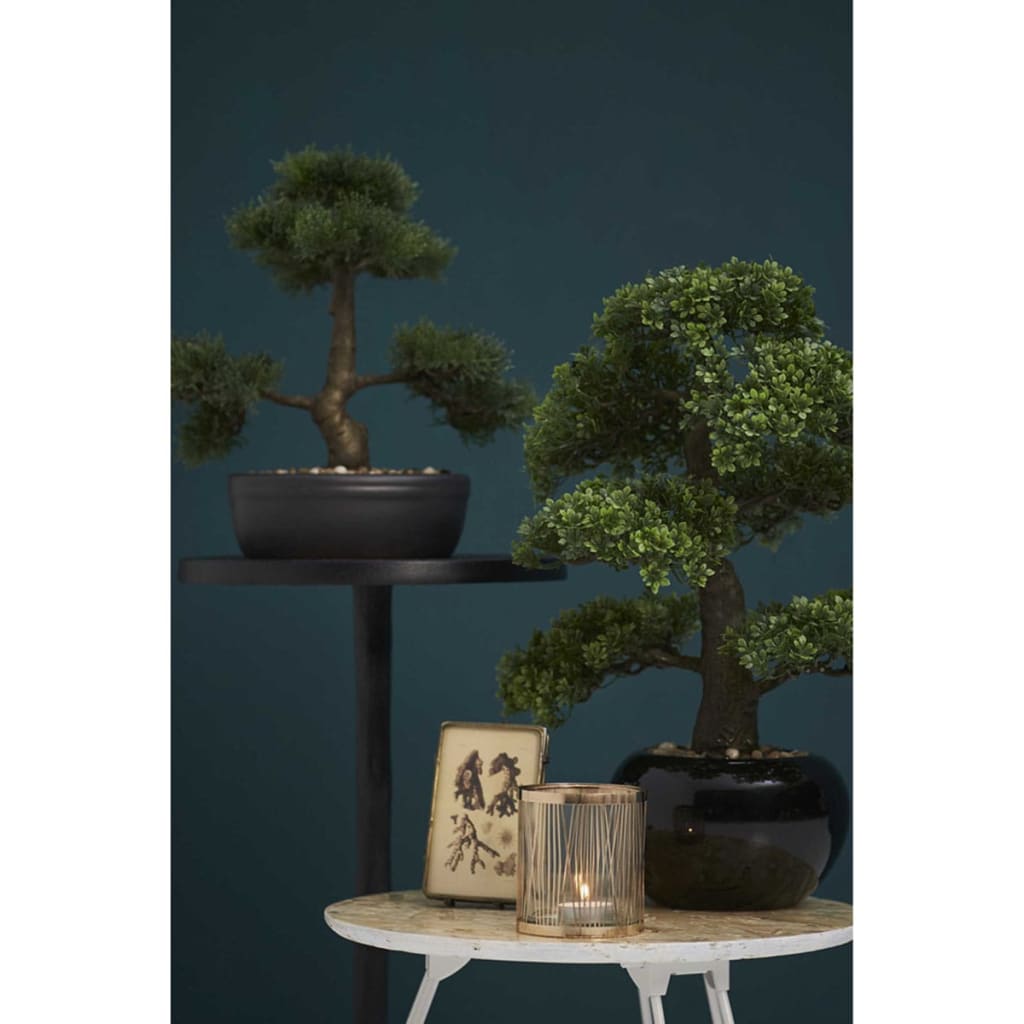 Emerald Artificial Cedar Bonsai Green 32 cm 420001