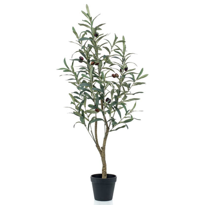 Emerald Artificial Olive Tree 90 cm in Plastic Pot