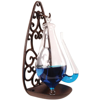 Esschert Design Weather Glass with Cast Iron Holder 0.5 L TH31