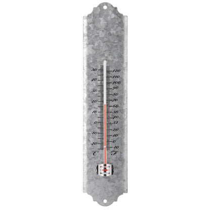 Esschert Design Wall Thermometer Scrap Zinc 30 cm OZ10