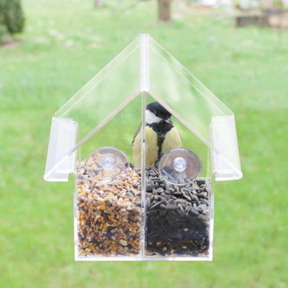 Esschert Design Combi Window Feeder House Acrylic