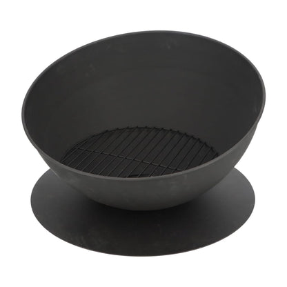 Esschert Design Fire Bowl Sloping On Disc Black