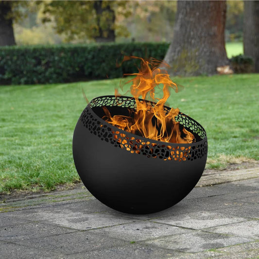 Esschert Design Fire Pit Ball Speckles Black