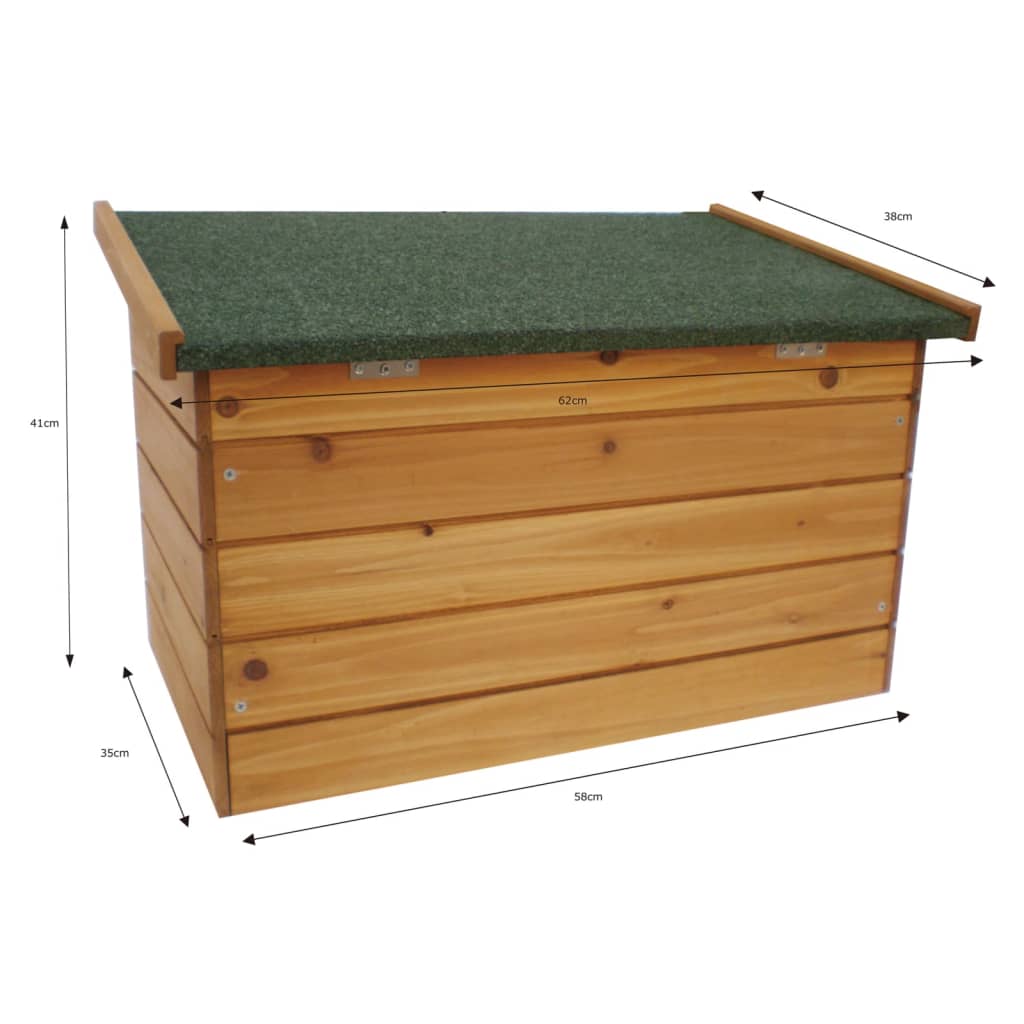 @Pet Egg Box for Chicken House 62x38x41 cm Wood Brown