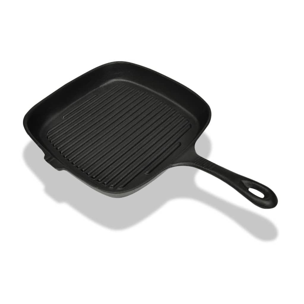 Grill Pan Cast Iron 24x23 cm