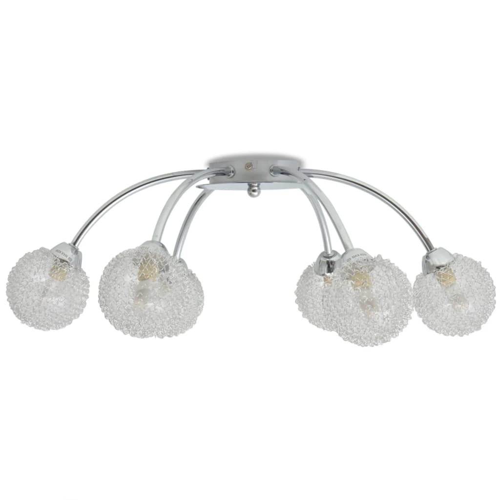 Ceiling Lamp with 6 LED Bulbs G9 240 W