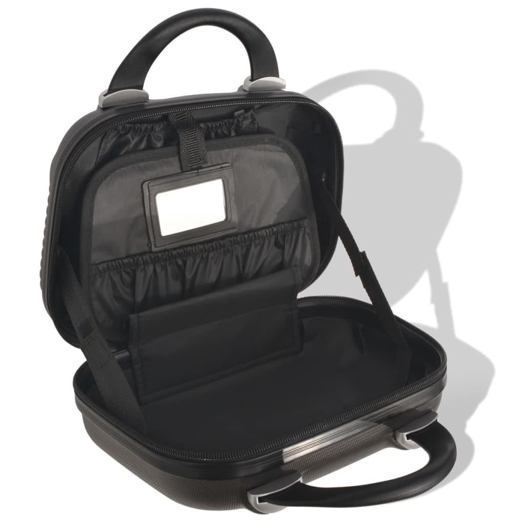 Four Piece Hardcase Trolley Set Anthracite