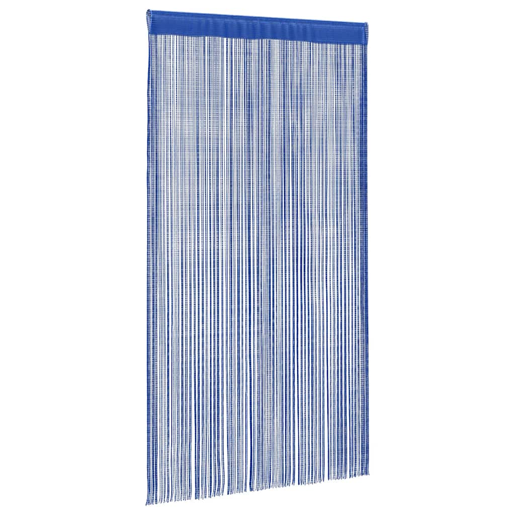 String Curtains 2 pcs 100x250 cm Blue