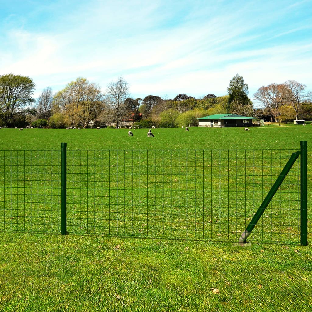 Euro Fence Steel 10x1.7 m Green