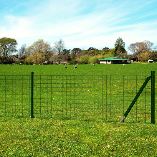 Euro Fence Steel 10x0.8 m Green