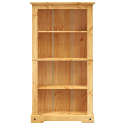 4-Tier Bookcase Mexican Pine Corona Range 80x29x150 cm