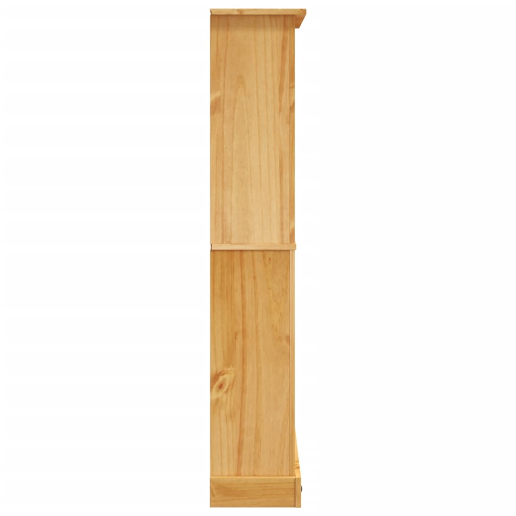 4-Tier Bookcase Mexican Pine Corona Range 80x29x150 cm