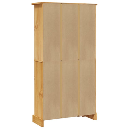 4-Tier Bookcase Mexican Pine Corona Range 80x29x150 cm