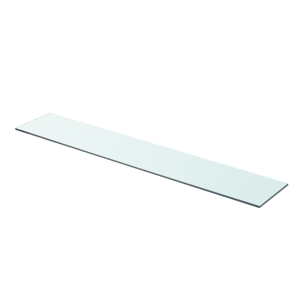 Shelf Panel Glass Clear 90x15 cm