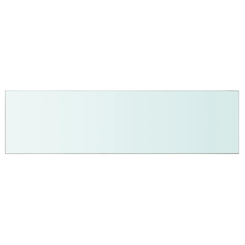 Shelf Panel Glass Clear 110x30 cm