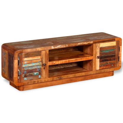 TV Cabinet Solid Reclaimed Wood 120x30x40 cm