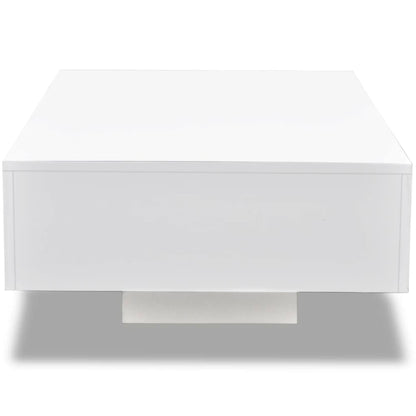 Coffee Table High Gloss White