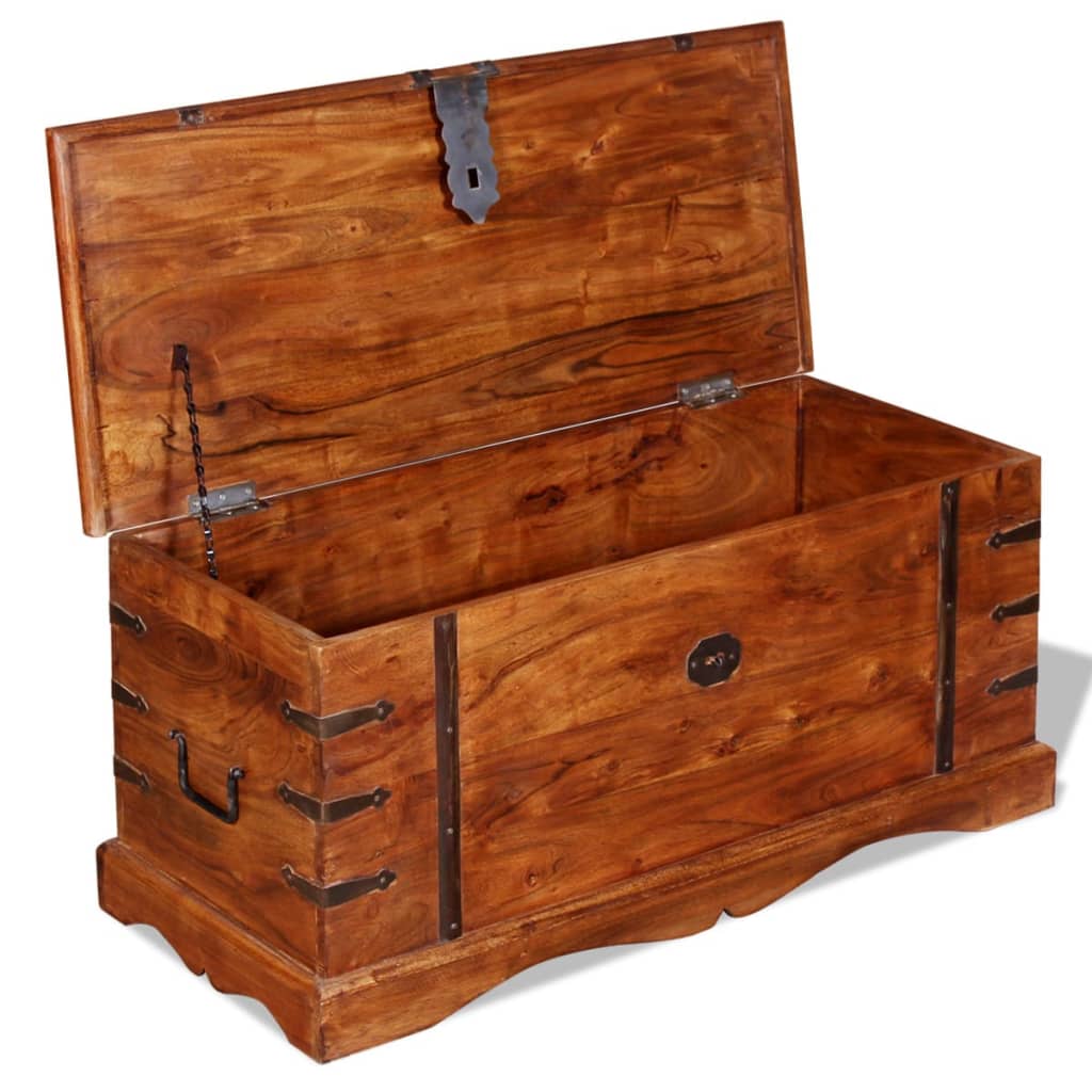 Storage Chest Solid Wood