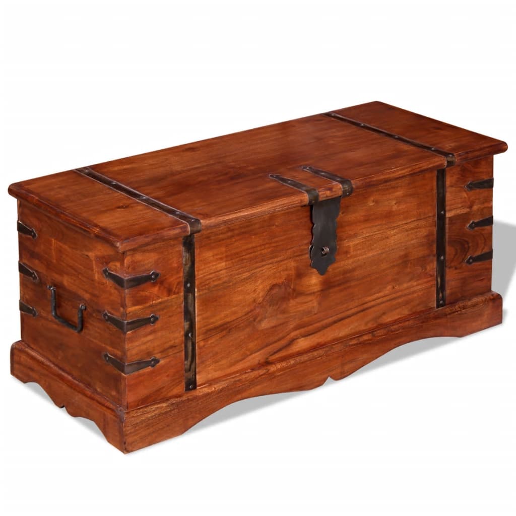 Storage Chest Solid Wood