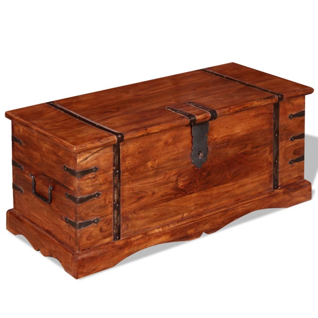 Storage Chest Solid Wood