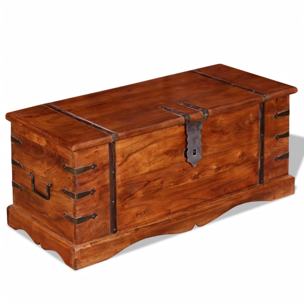 Storage Chest Solid Wood