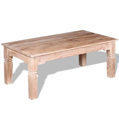 Coffee Table Acacia Wood 110x60x45 cm