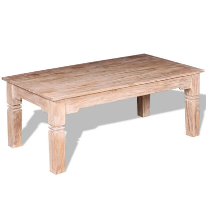 Coffee Table Acacia Wood 110x60x45 cm