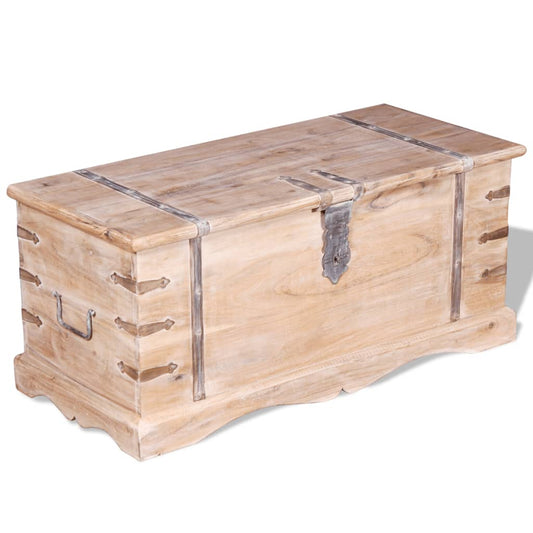 Storage Chest Acacia Wood