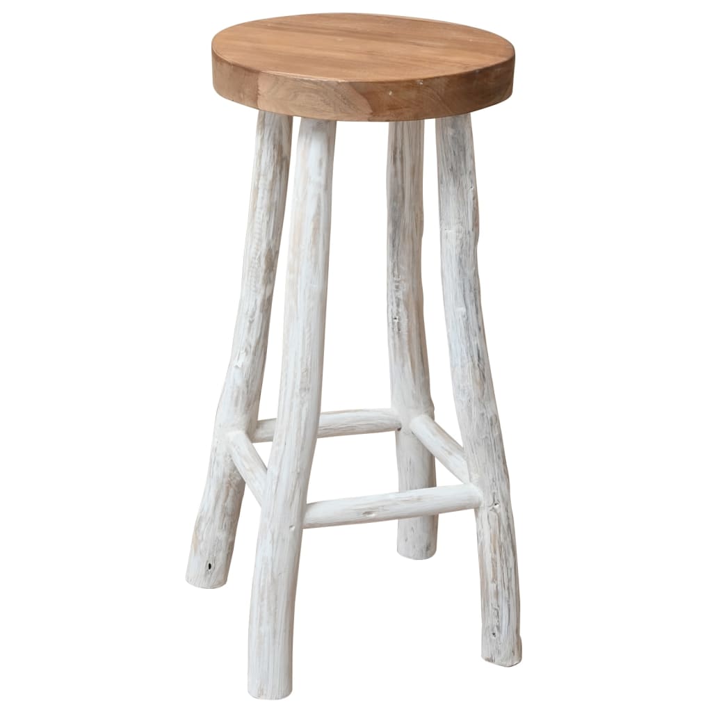 Bar Stool Solid Teak Wood