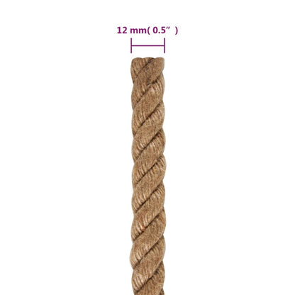 Rope 100% Jute 12 mm 100 m