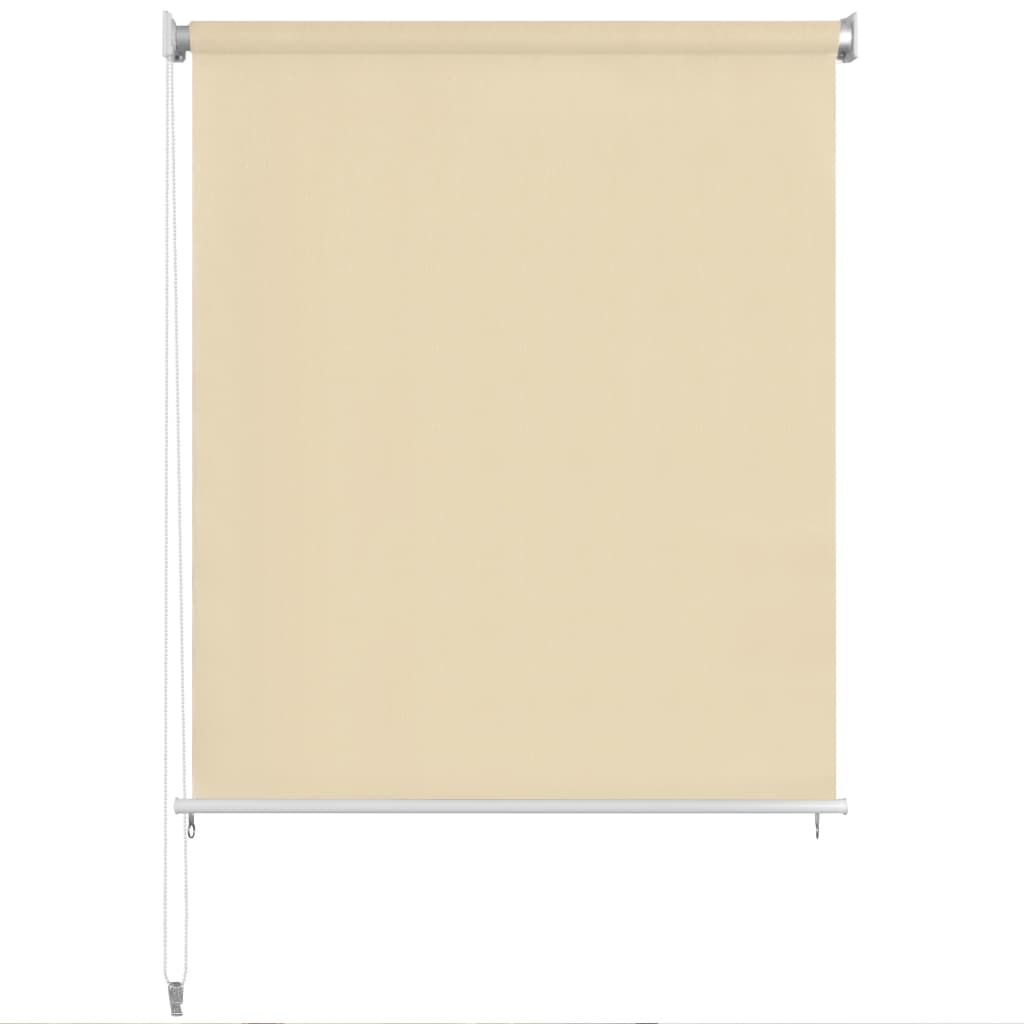 Outdoor Roller Blind 350x140 cm Cream