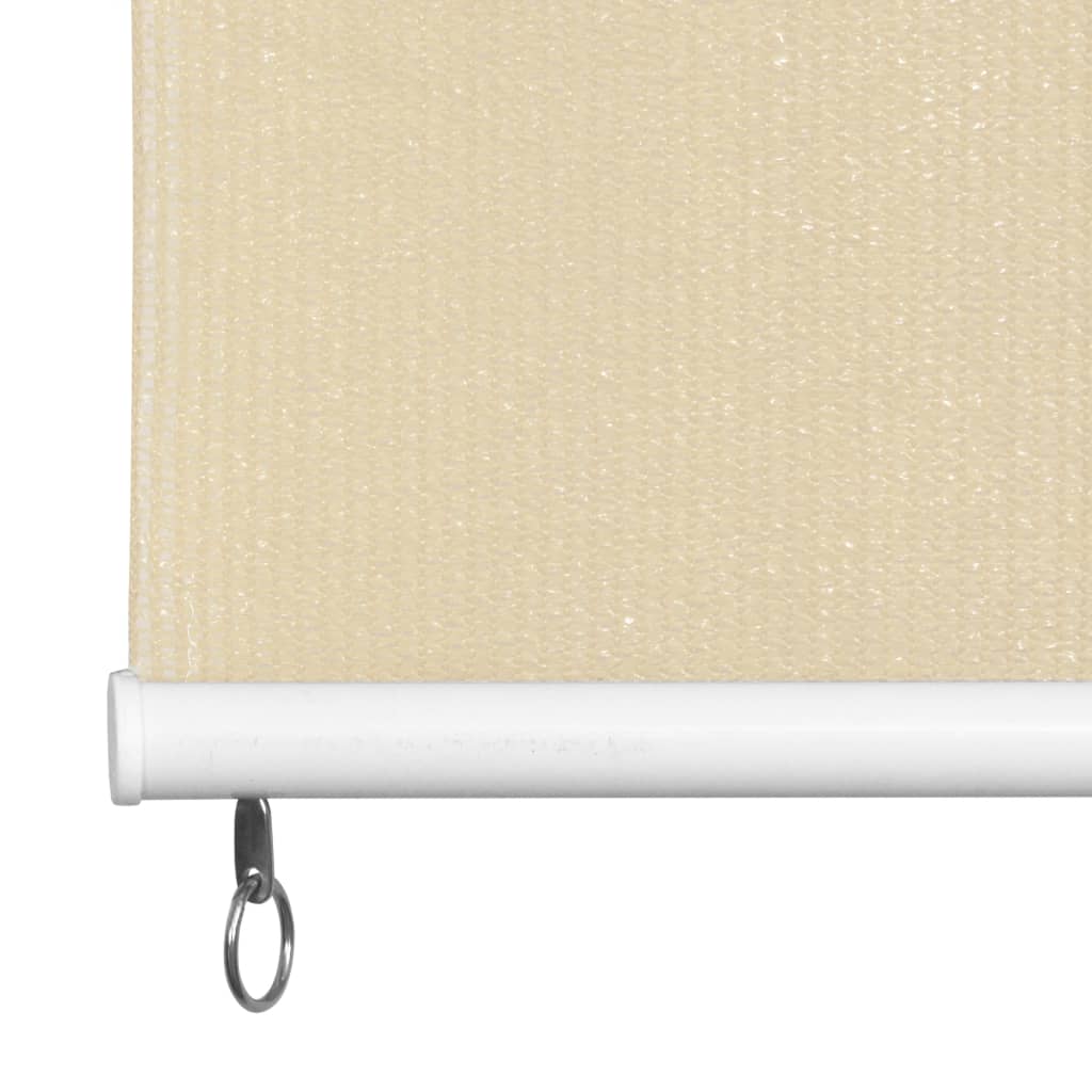 Outdoor Roller Blind 350x140 cm Cream