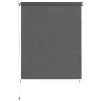 Outdoor Roller Blind 160x140 cm Anthracite