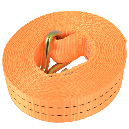 Ratchet Tie Down Straps 10 pcs 1 Tonnes 6mx38mm Orange