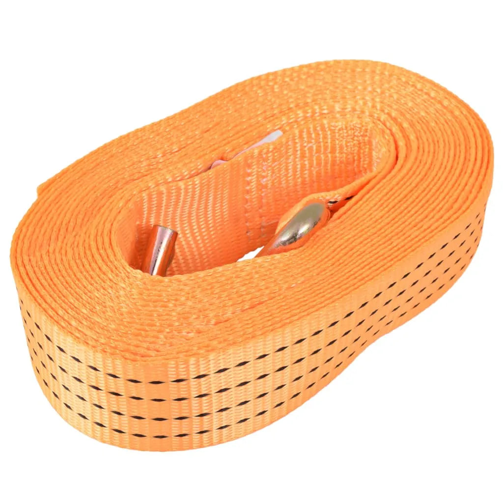 Ratchet Tie Down Straps 10 pcs 2 Tonnes 8mx50mm Orange