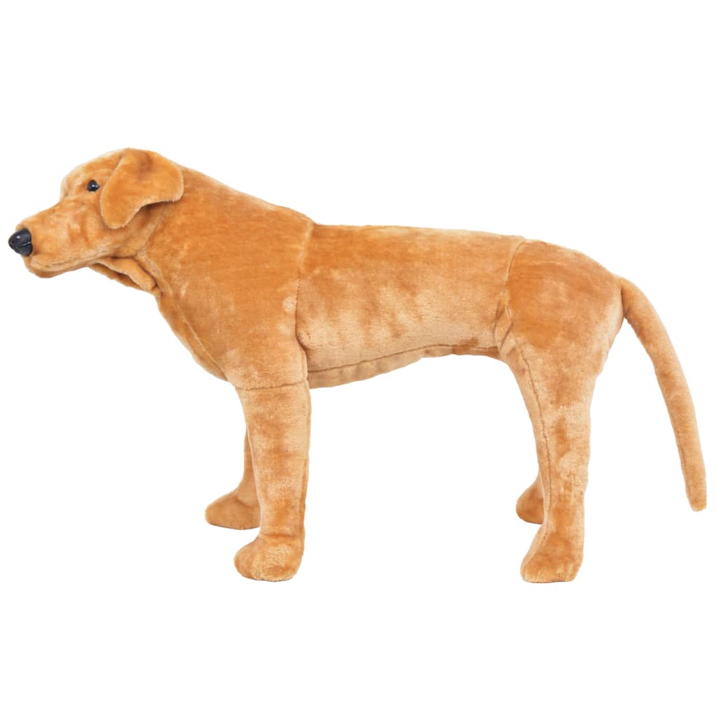 Standing Plush Toy Labrador Dog Light Brown XXL