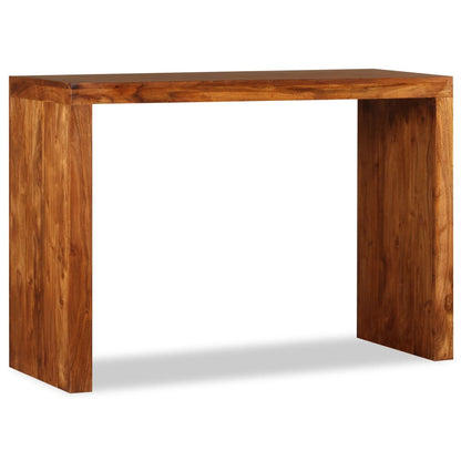 Console Table Solid Wood with Honey Finish 110x40x76 cm