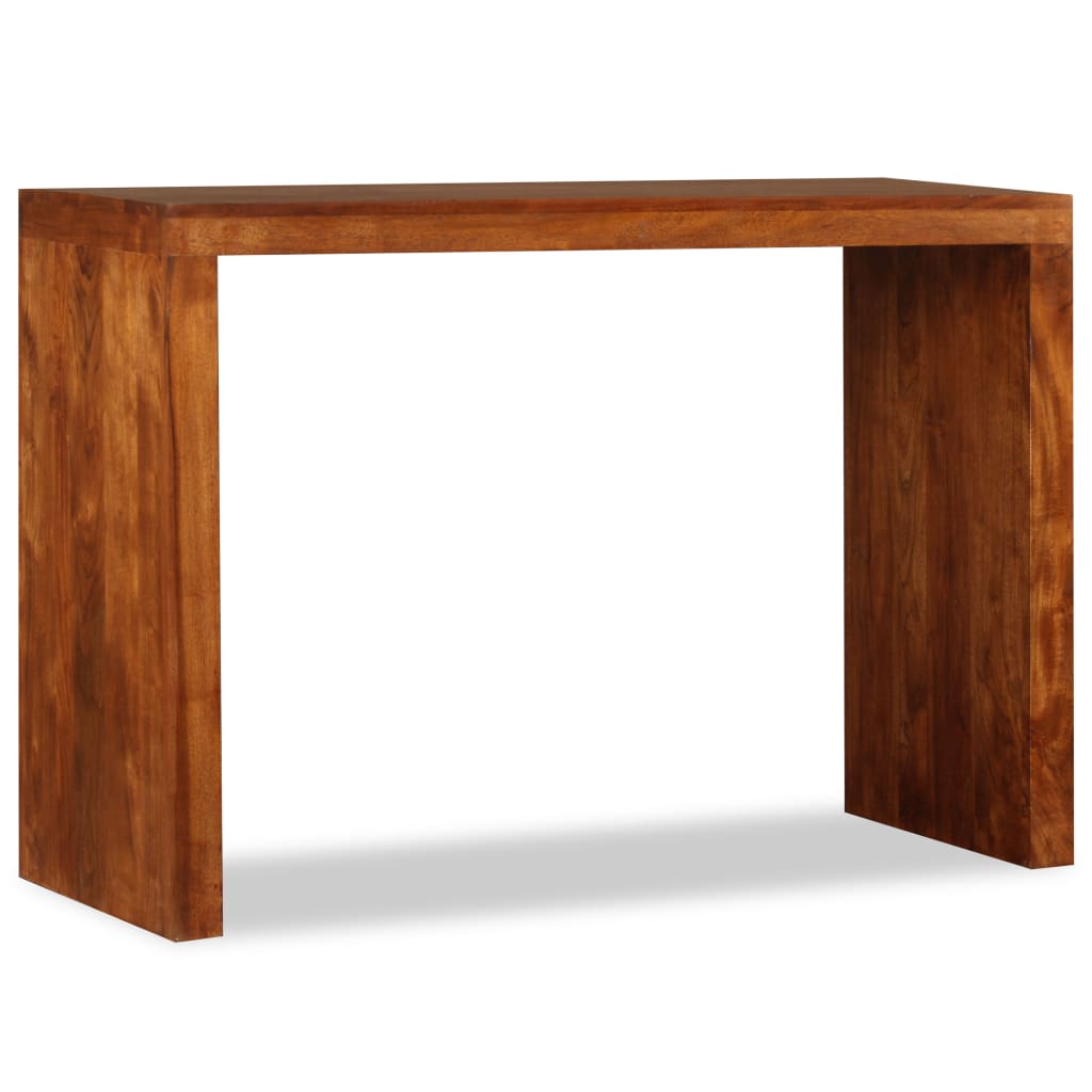 Console Table Solid Wood with Honey Finish 110x40x76 cm